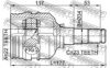 FEBEST 0111-AV220 Joint, drive shaft